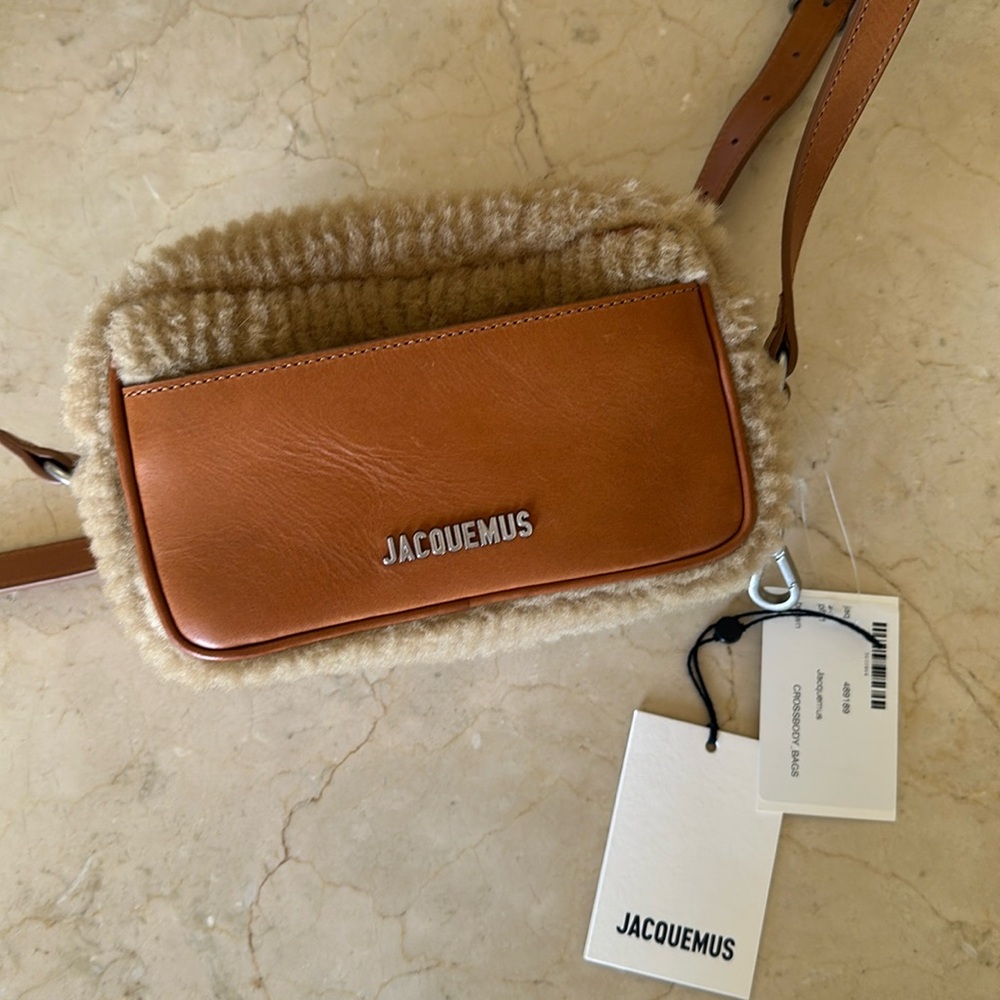 Jacquemus shearling bag